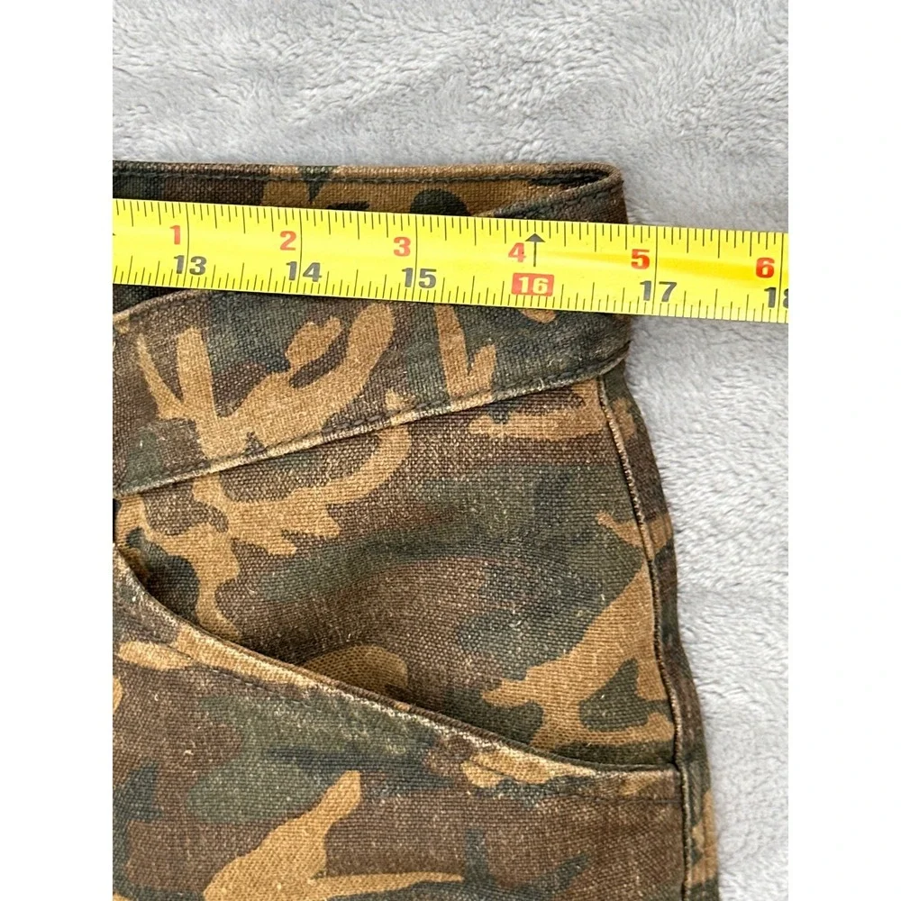 Taylor Stitch Chore Pants Mens 32x26 Camo Boss Duck Double Knee Workwear